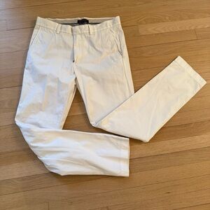 Banana Republic | Men's White Cotton Chinos | Size: 31x32